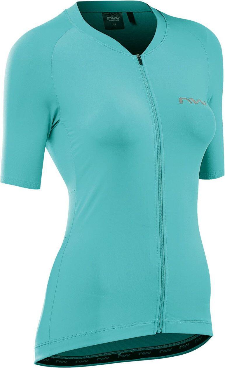Maillot de manga corta para mujer Essence 2 Turquesa 1/2