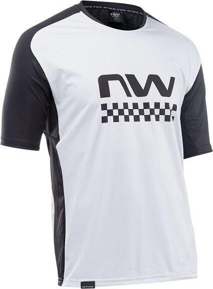 Koszulka rowerowa mtb NORTHWAVE EDGE Jersey jasna szara