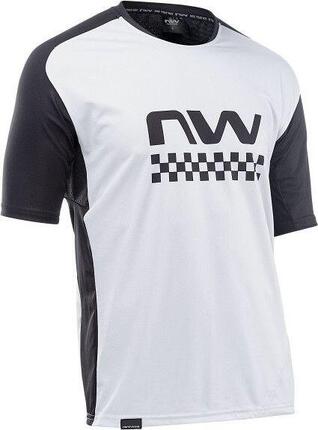 Koszulka rowerowa mtb NORTHWAVE EDGE Jersey jasna szara