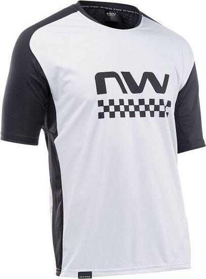 Koszulka rowerowa mtb NORTHWAVE EDGE Jersey jasna szara
