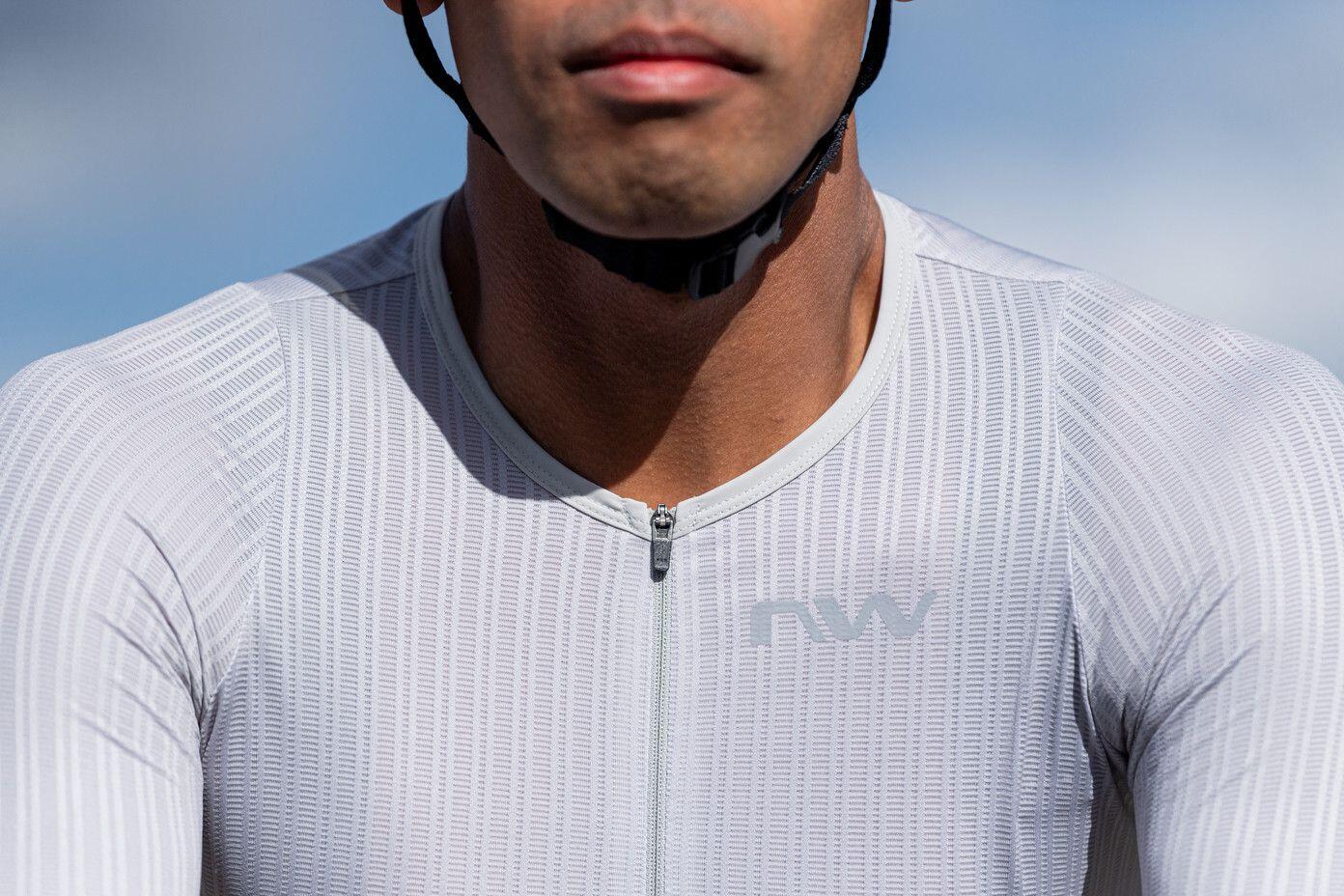 Maillot Manches Courtes Homme Northwave Extreme Ultra Light Gris 4/5