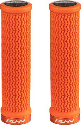 Paar funn holeshot 130mm oranje handvatten