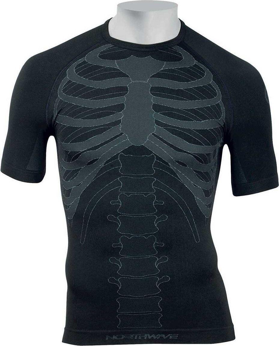 Maillot de Corps Northwave Body Fit Evo Noir Gris 1/2