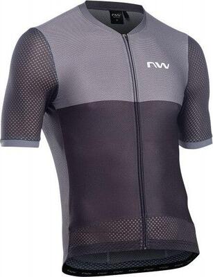 Northwave storm air fietsshirt met korte mouwen zwart/donker