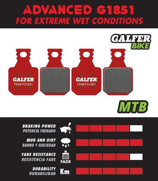 Galfer Advanced FD487 Magura MT7/MT5 Bremsbeläge 3/3