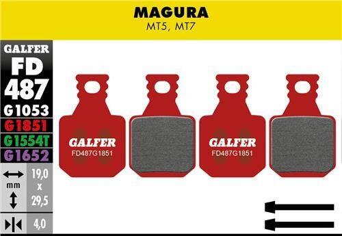 Galfer Advanced FD487 Magura MT7/MT5 Bremsbeläge 2/3
