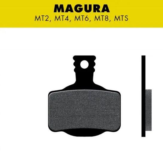 GALFER Metal Brake Pads Compatible MAGURA MT2 / MT4 / MT6 / MT8 / MTS Red ADVANC