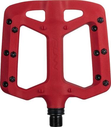 Paar Funn Taipan Red Flat Pedalen