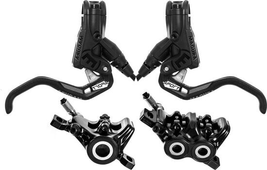 Magura MT Trail Sport Set freni nero 1 dito AV+AR 2701389.