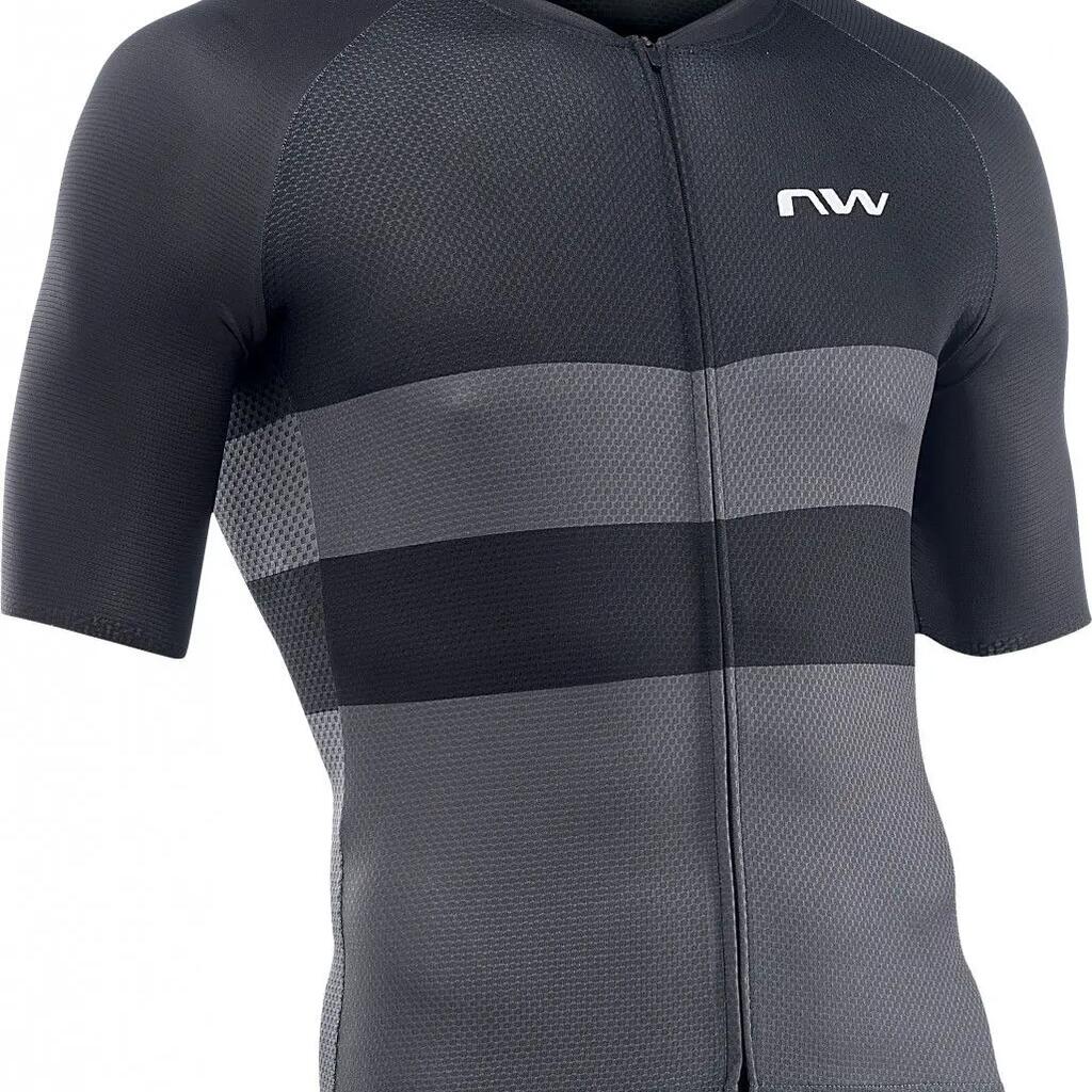 Northwave Blade Air Short Sleeve Jersey Dark Grey/Black