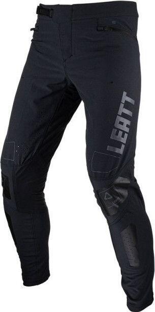 Calças Leatt Gravity 4.0 MTB Pretas com acolchoamento 3/4