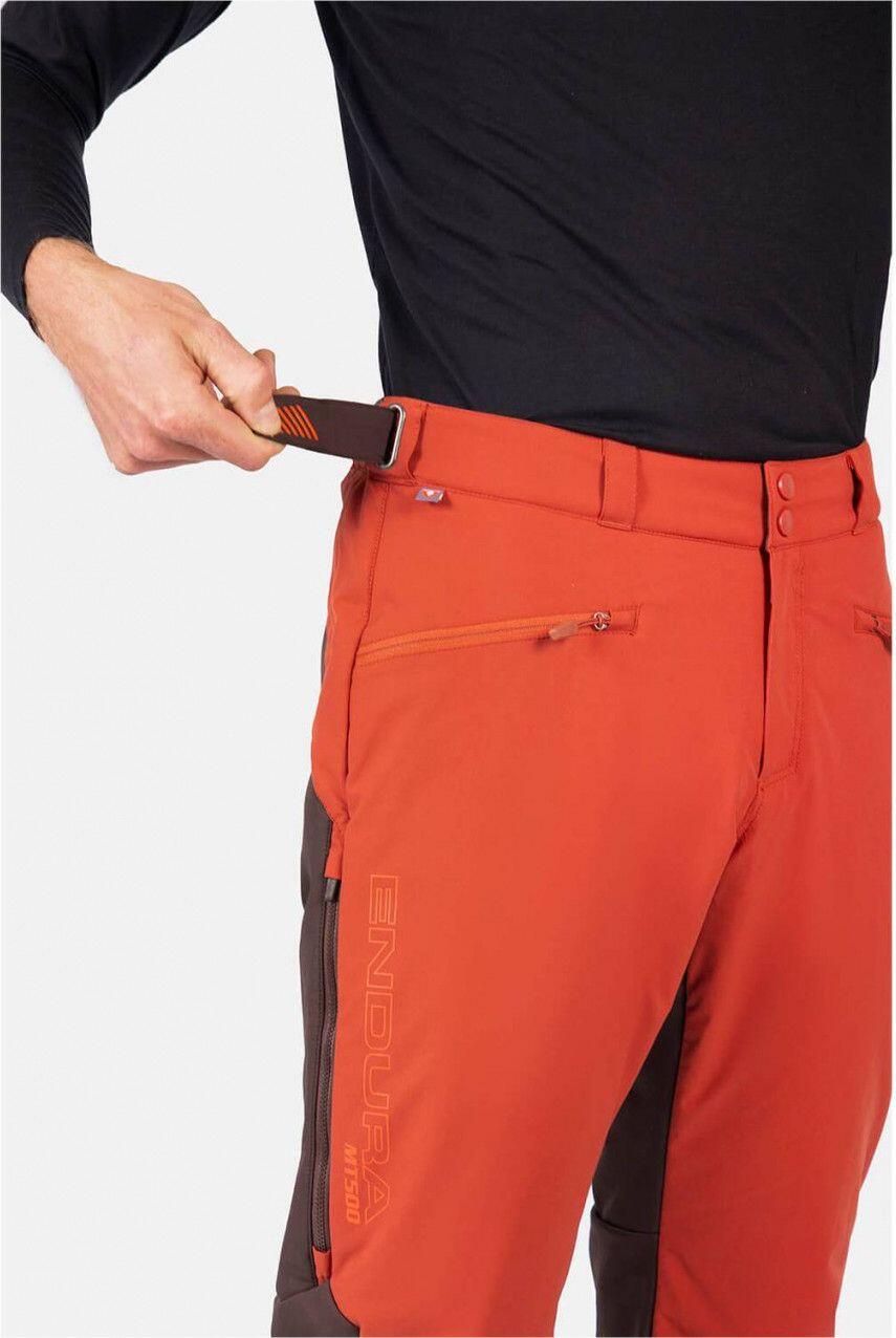 Pantalon de VTT Endura MT500 Zero Degre Rouge 5/7