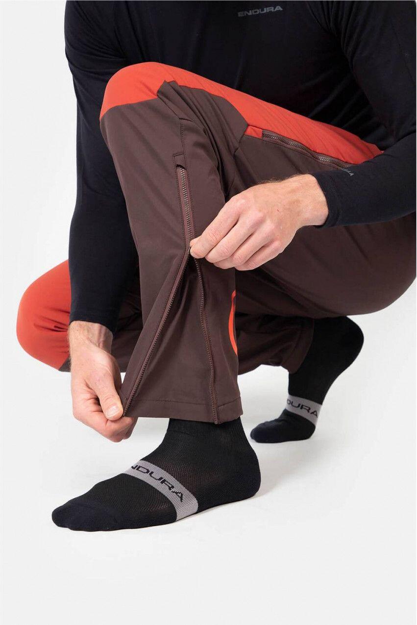 Pantalon de VTT Endura MT500 Zero Degre Rouge 4/7