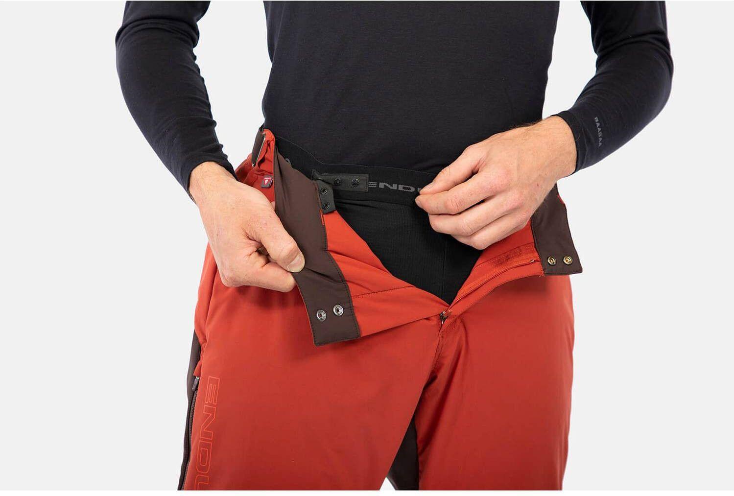 Pantalon de VTT Endura MT500 Zero Degre Rouge 6/7