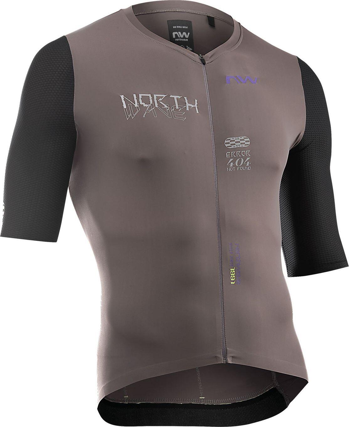 Maillot Manches Courtes Homme Northwave Extreme Evo Gris/Noir 1/7