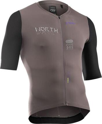 Maillot Manches Courtes Homme Northwave Extreme Evo Gris/Noir