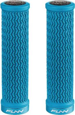 Paar funn holeshot 130mm turquoise handvatten