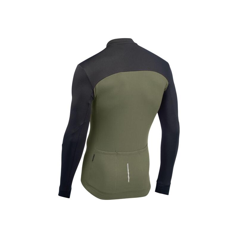 Tricou Northwave Force 2 lung M negru/verde