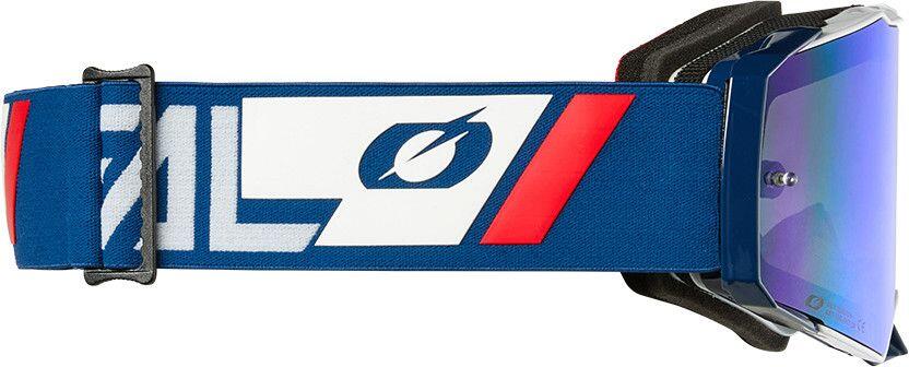 Masque O'Neal B-55 Goggle Cram Bleu Blanc 2/3