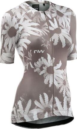Koszulka rowerowa damska NORTHWAVE Blade Woman Jersey beżowy