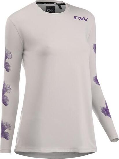 Maillot Manches Longues Femme Northwave Xtrail Gris/Violet