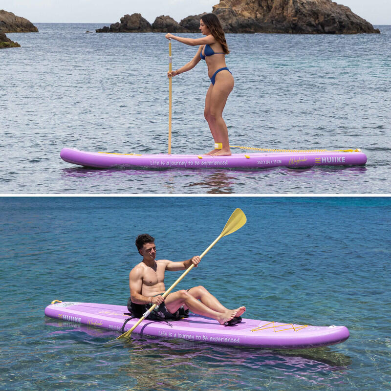 Prancha Stand Up Paddle Insuflável Touring 11’6” Acessórios, Até 150 kg, Lilac 5/7