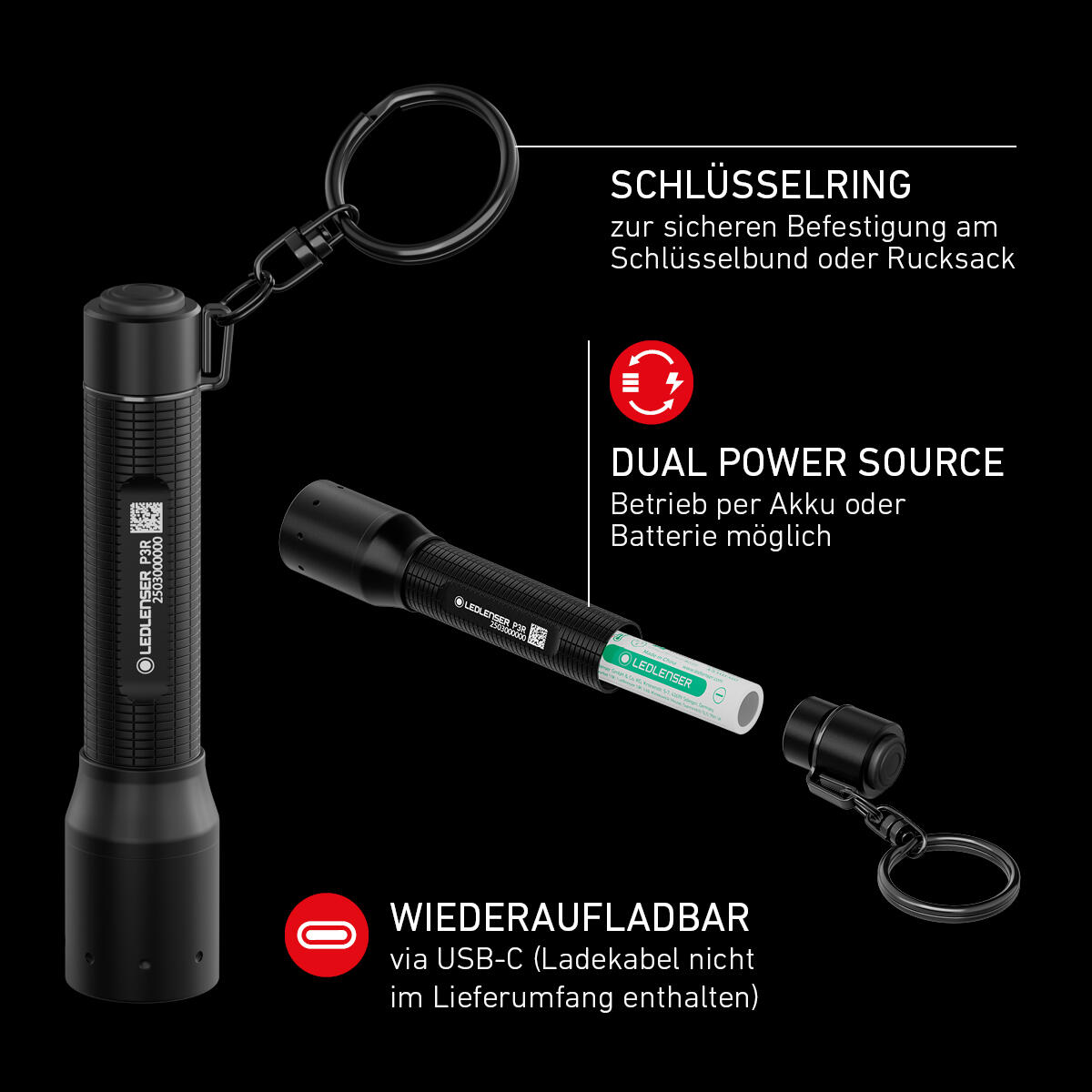 Taschenlampe P3R 2/7