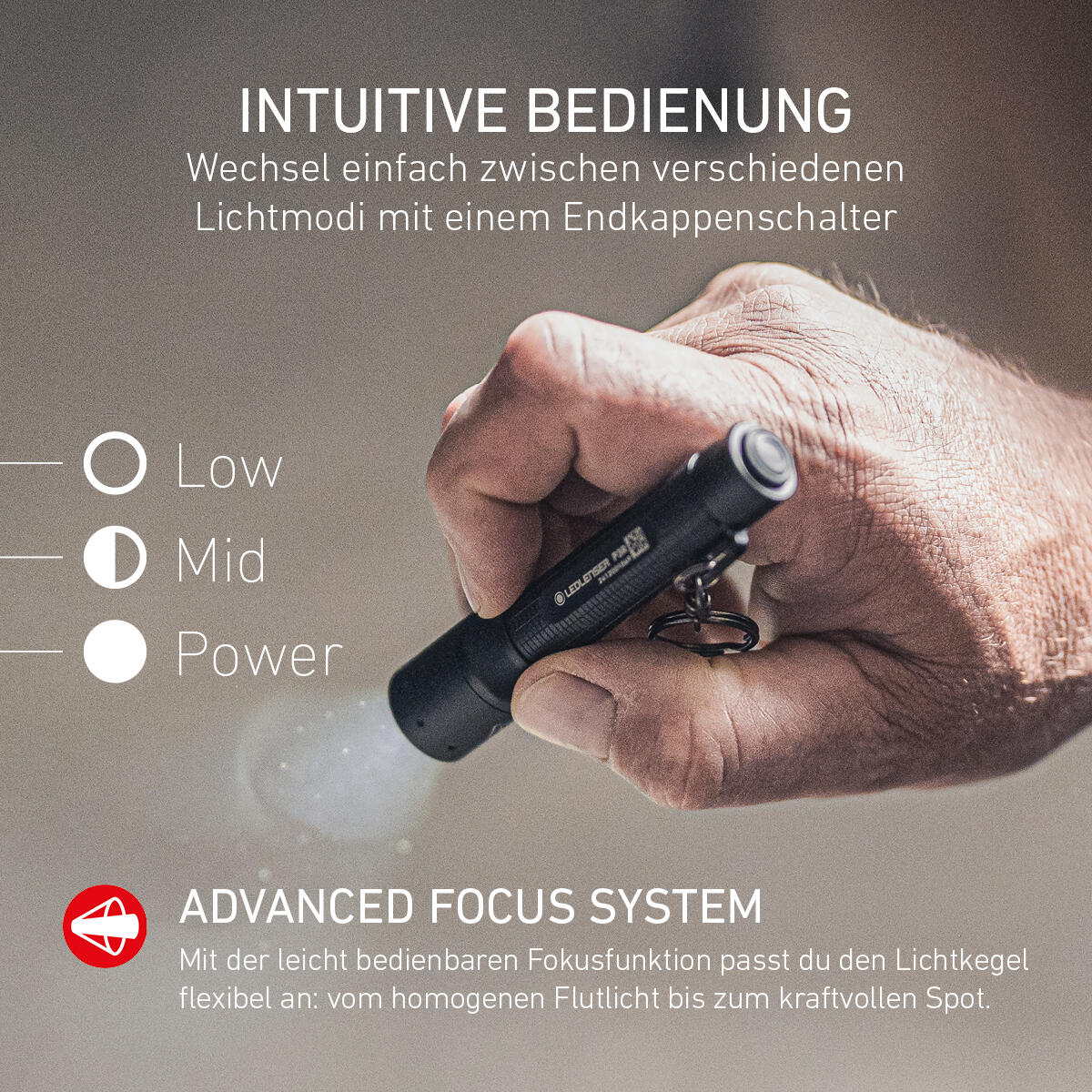 Taschenlampe P3R 4/7