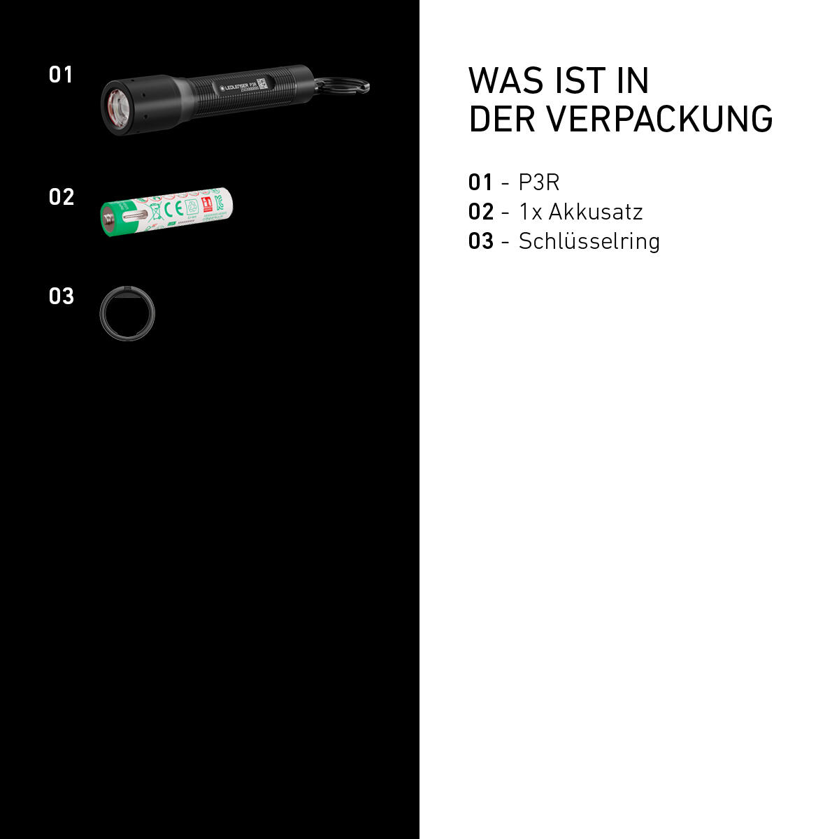 Taschenlampe P3R 6/7