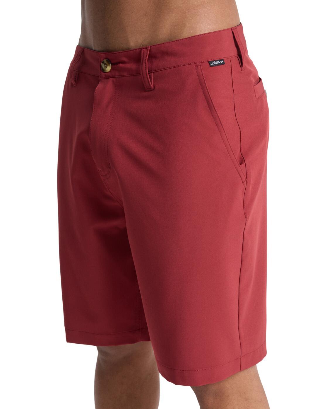 Amphibien-Boardshorts UNION AMPH 20" Rot Herren 4/4