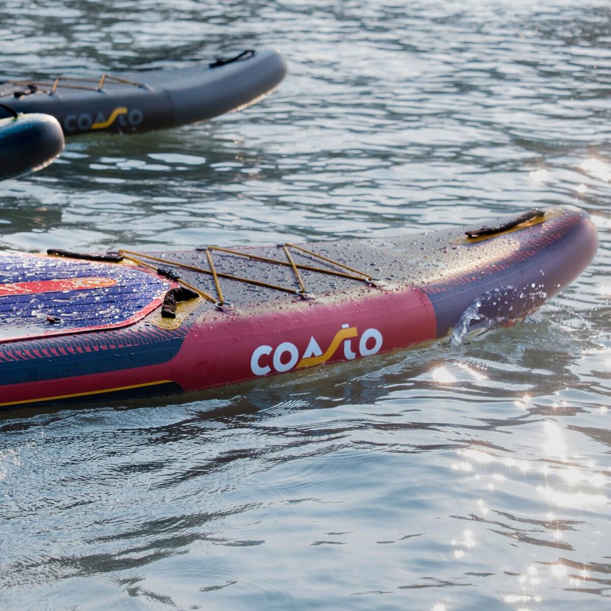 SUP gonfiabile Coasto ODYSSEY 11'8 355x86x15cm -165kg- Equipaggiamento Premium 4/8