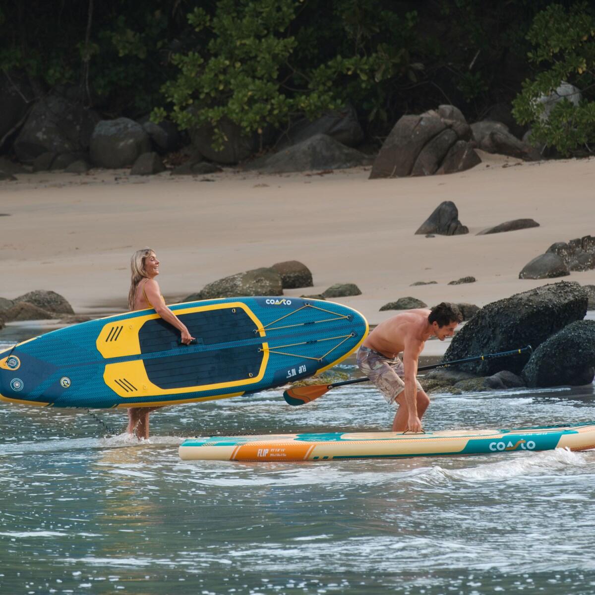 SUP gonfiabile Coasto FLIP 10'5 317x81x15cm -Max 125kg- Dotazione Alto Livello 4/8