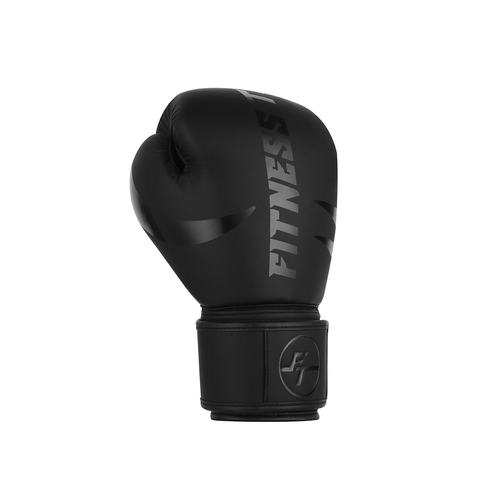 Guantes Boxeo 12 oz (M) Fitness Tech 3/8