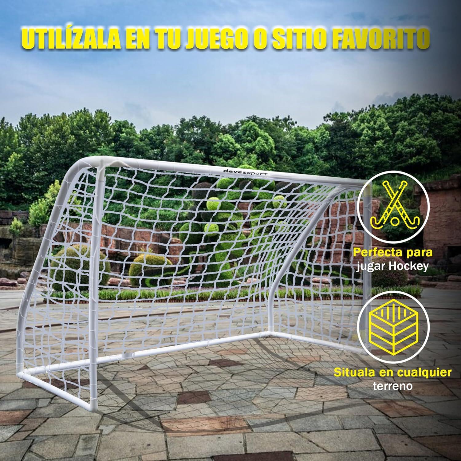 But de football pour enfants DEVESSPORT | PVC 180 x 91 x 120 cm 6/7