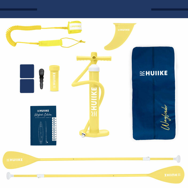 Tavola Sup Gonfiabile Adulti 2 Persone Touring 12’6” con Accessori, 170 kg Navy 3/8