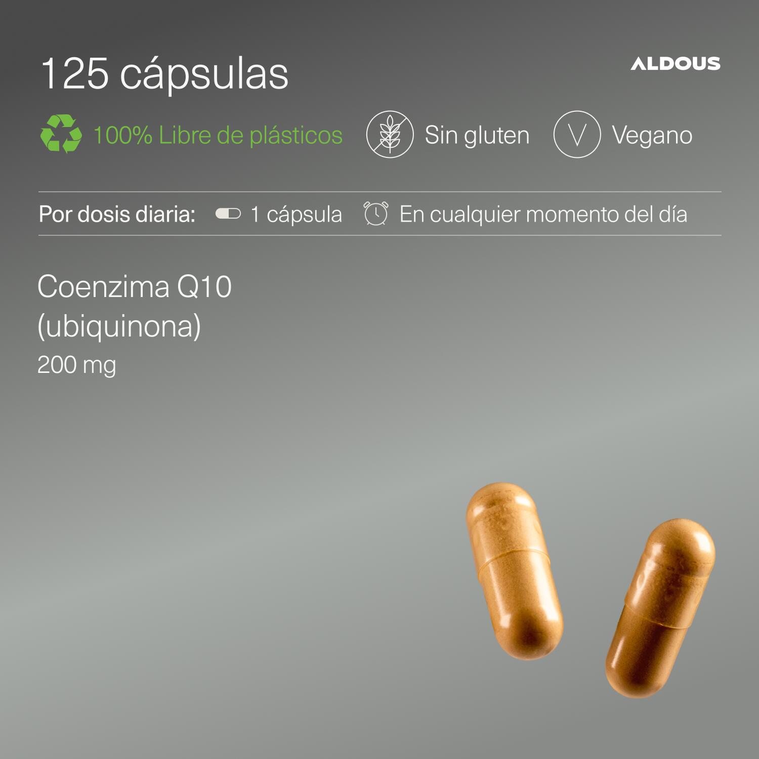 Coenzyme Q10 200 mg - Antioxydant, Anti-âge - Aldous 3/6