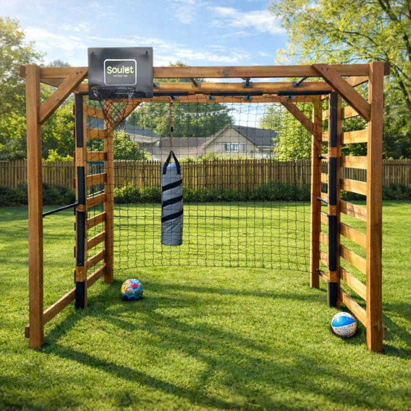 Aire de jeux multisport avec sac de frappe ODIN 3/5