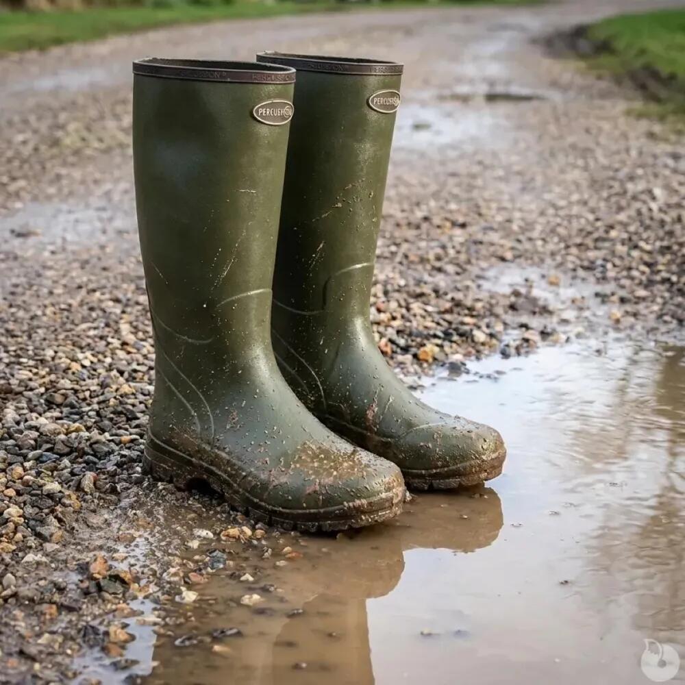 Bottes de pluie jersey PERCUSSION Marly 3/5