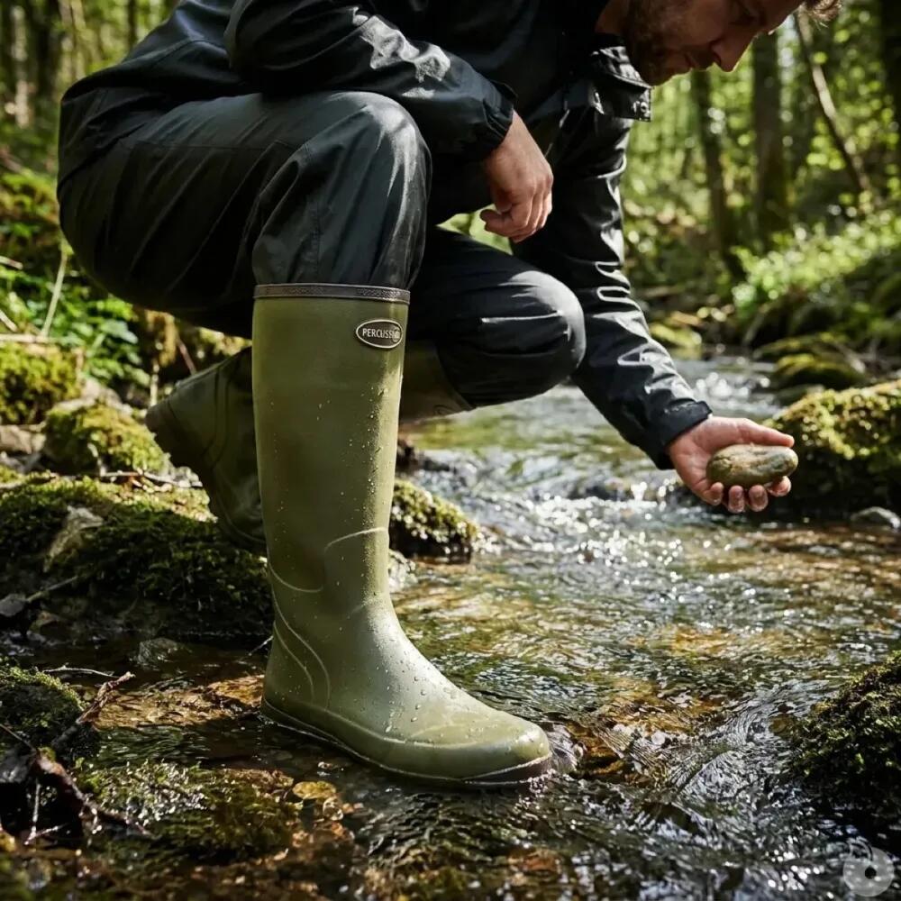 Bottes de pluie jersey PERCUSSION Marly 4/5