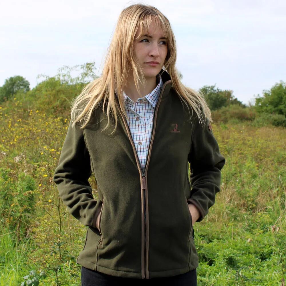 Blouson Polaire Femme Percussion Scotland Kaki - L 3/5