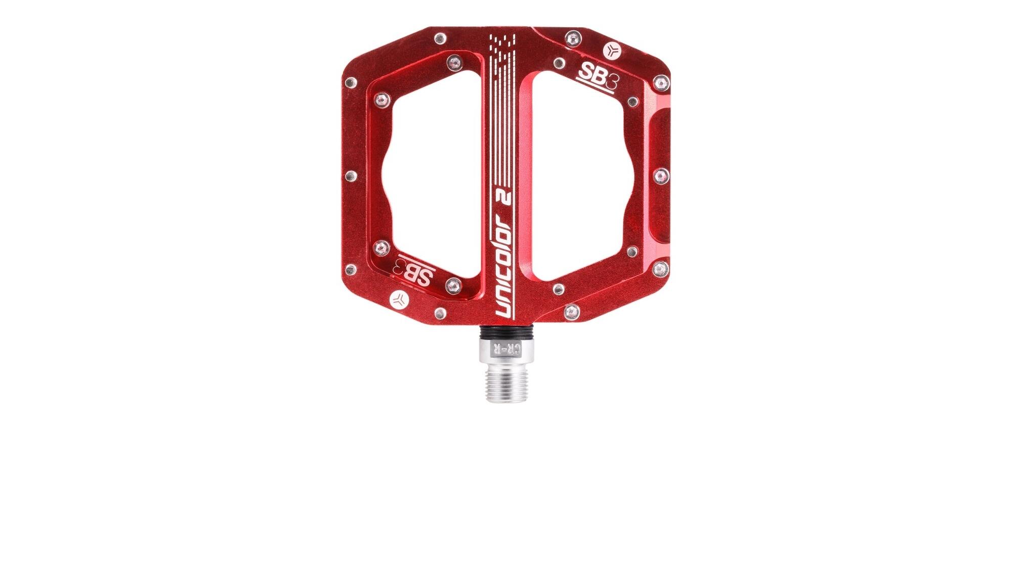 SB3 Unicolor 2 Flat Pedale Rot 2/7