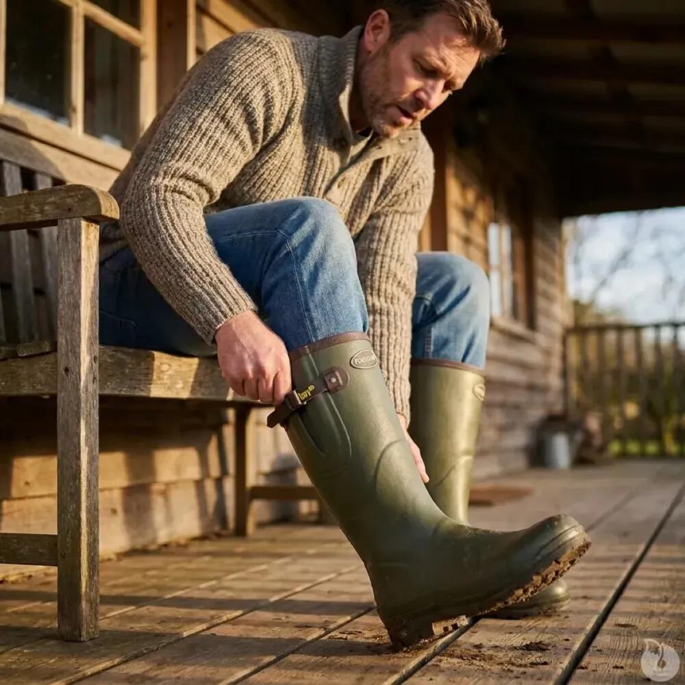 Bottes de pluie jersey PERCUSSION Tradition 4/5