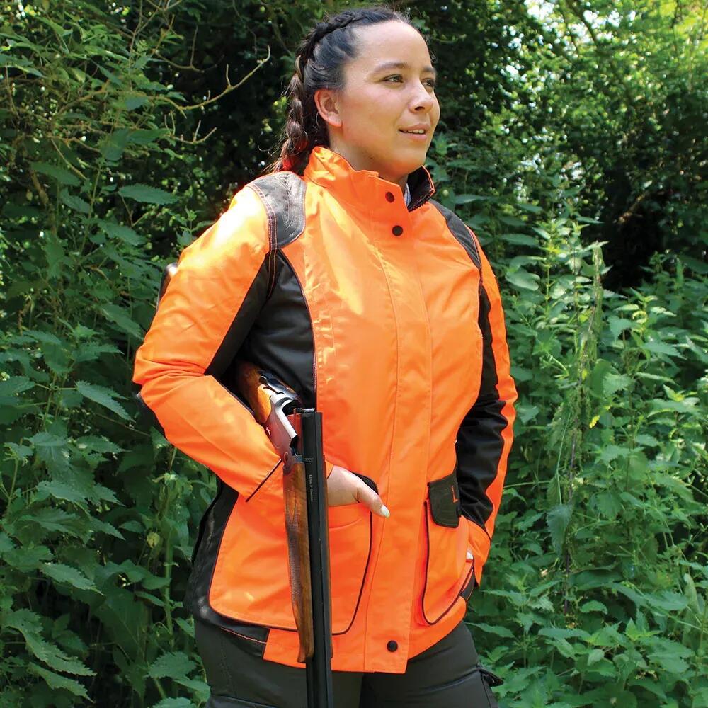 Veste femme Stronger 6 poches polyester Oxford orange XS à 2XL 2/5