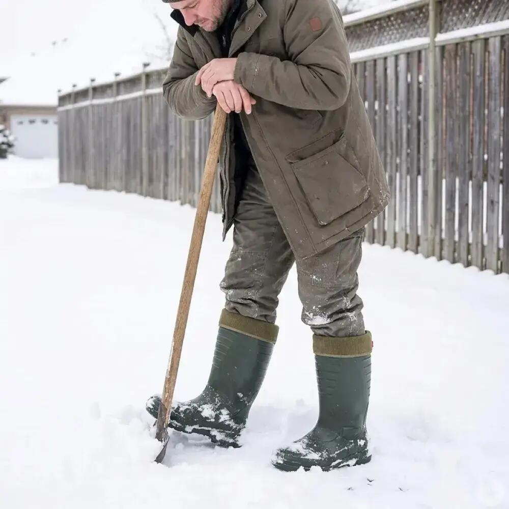 Bottes Lemigo isolantes EVA kaki avec doublure amovible 6/9