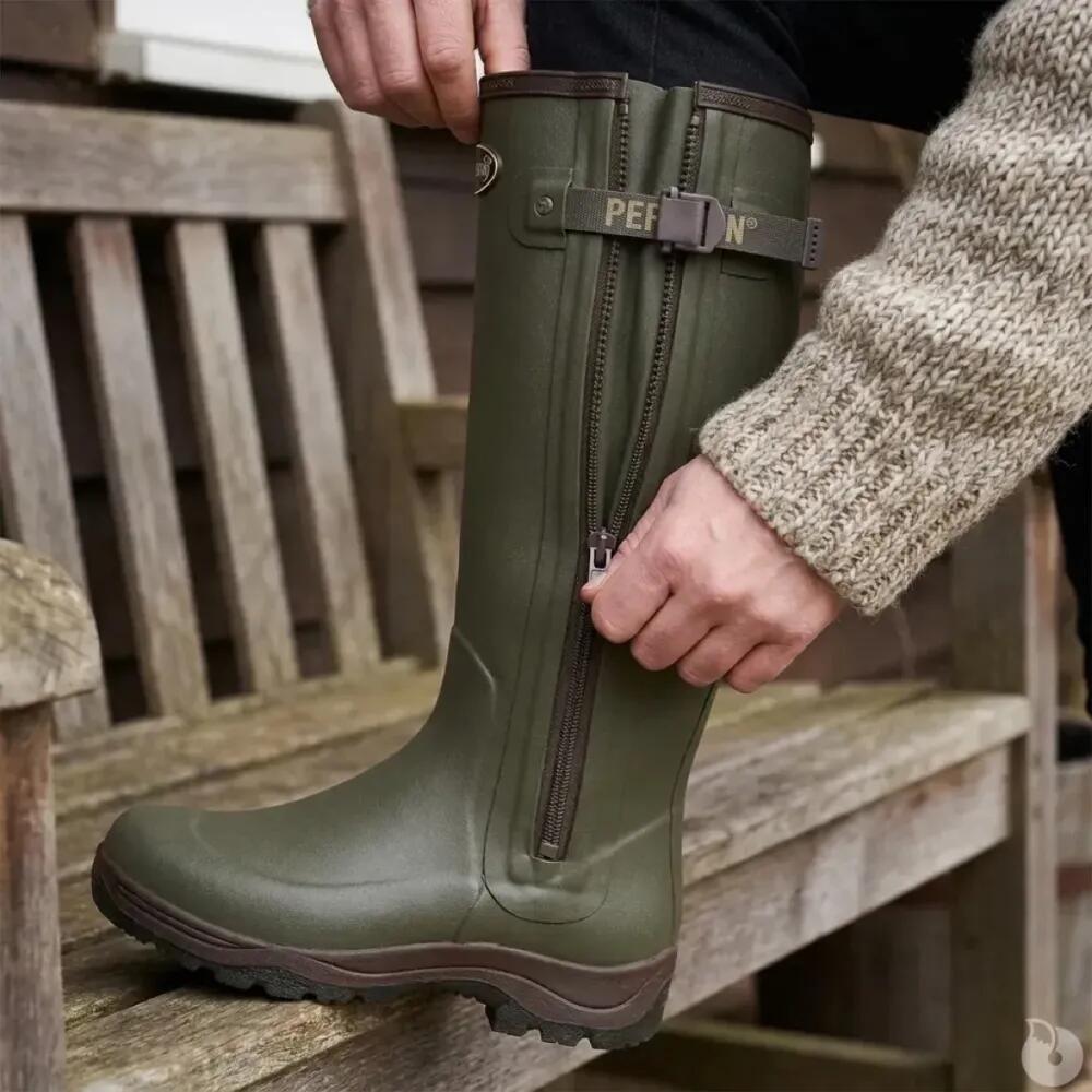 Botas de lluvia con cremallera completa PERCUSSION SPS Cambridge 5/5