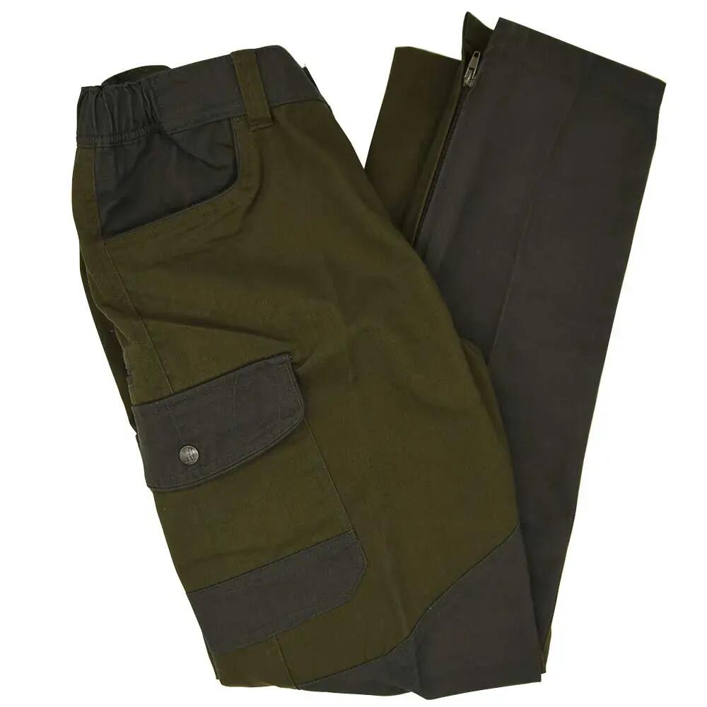 Pantalon de chasse anti-ronces Percussion kaki T38 à 60 5/5