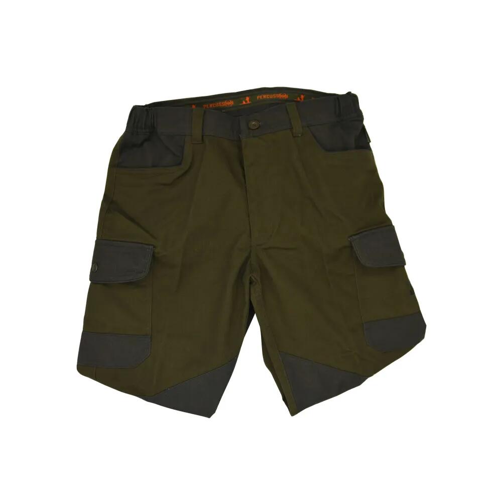 Pantalon de chasse anti-ronces Percussion kaki T38 à 60 4/5