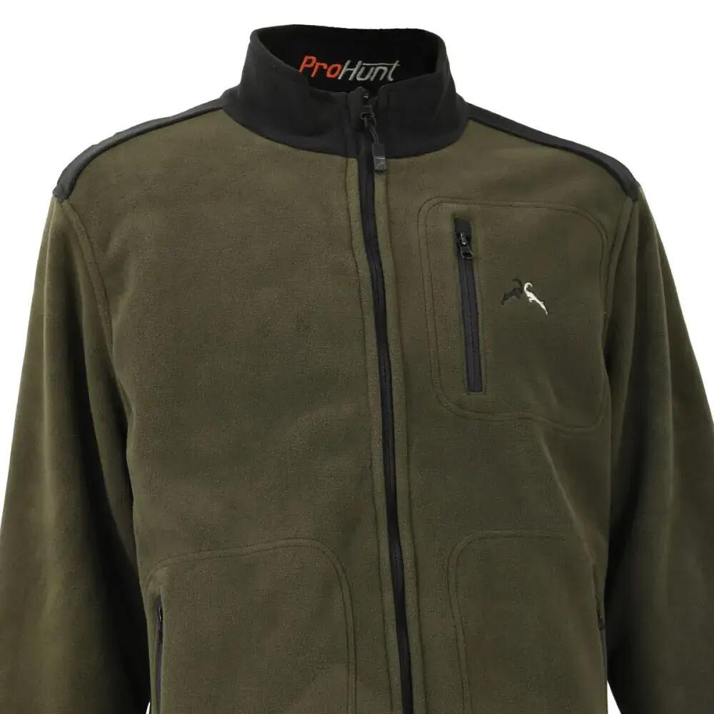 Blouson polaire réversible Pro Hunt polyester kaki/blaze M à 4XL 5/5