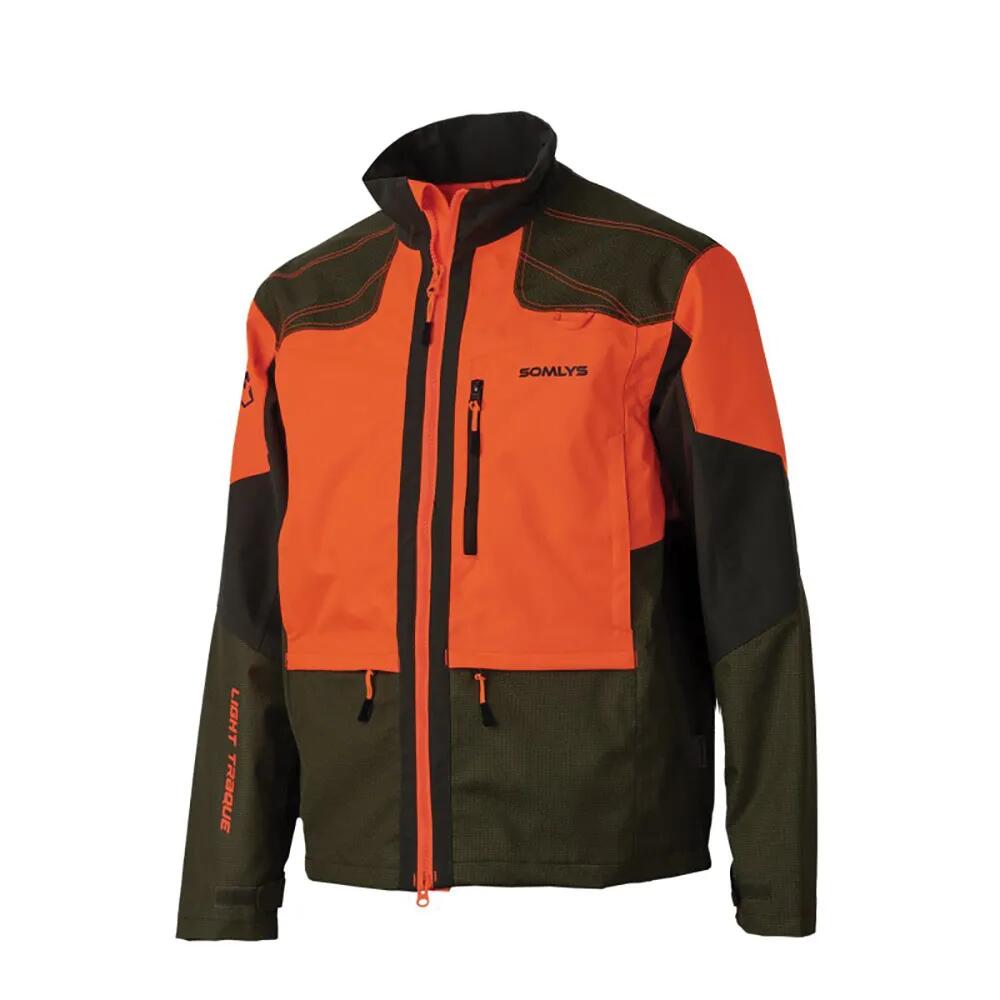 Veste Light Traque Orange Somlys - Chasse Légère Haute Visibilité 1/5