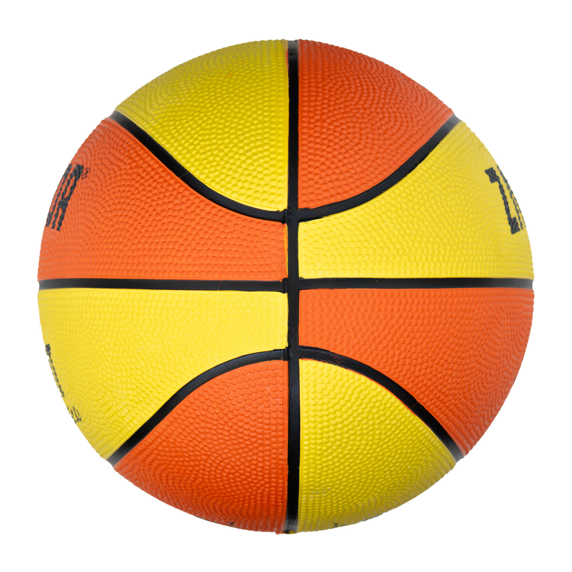 Zastor Pivot Basquetebol Tamanho 5 - Laranja / Amarelo 5/6